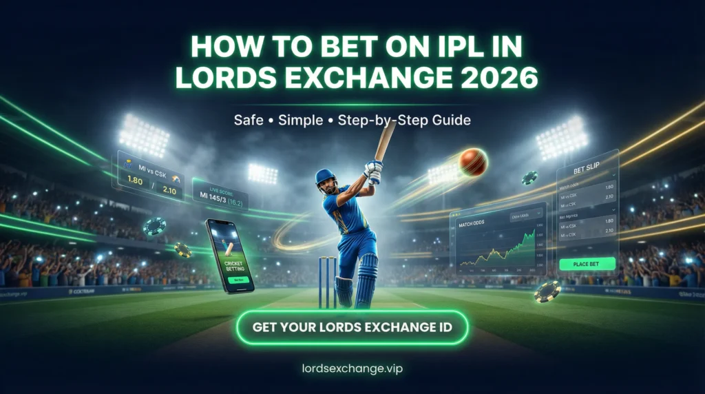 How to Bet on IPL in Lords Exchange 2026