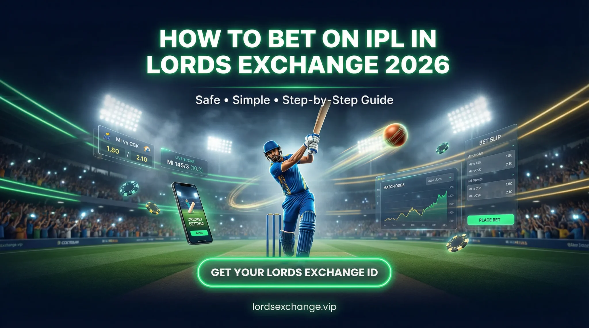 How to Bet on IPL in Lords Exchange 2026